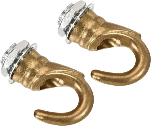 Miniatura 9 de YOKIVE 2 ganchos de techo de aleación M10, colgador de accesorios colgantes galvanizados Lámpara de araña colgante, ideal para el hogar