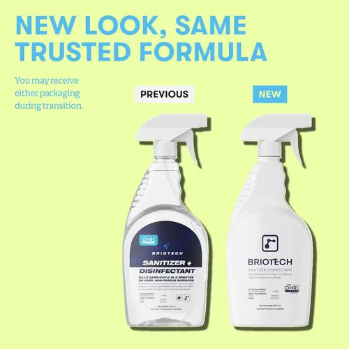 Miniatura 5 de BRIOTECH Desinfectante de ácido hipocloroso, mata el 99.99% de los virus y bacterias, elimina el olor, suave, control de moho, para dormitorios