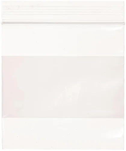 Miniatura 37 de Aviditi Poly Bolsa con cierre hermético blanco, Transparente, 1000 Claro