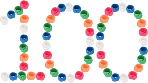 Miniatura 6 de Simthread 100 piezas Soportes de Hilo Mejorados/Abrazaderas de Carrete Compatibles con carretes más grandes - Mantiene el Carrete de Hilo Limpio