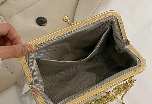 Miniatura 3 de Bolso de mano de noche para mujer, bolso de mano con asa superior con purpurina y asa superior, bolso cruzado de hombro, bolsa de noche 2023