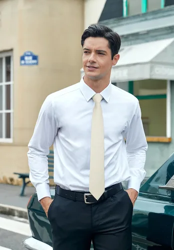 Miniatura 142 de HISDERN Corbatas para hombre, corbata de cachemira y bolsillo cuadrado tejido clásico floral para hombre, corbata de fiesta de boda