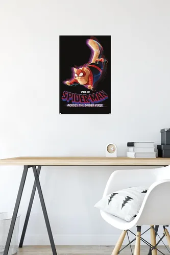 Miniatura 5 de Marvel Spider-Man: Across The Spider-Verse - Póster de pared de una hoja de Spider-Cat, 22.4 pulgadas de largo x 14.7 pulgadas de ancho, paquete