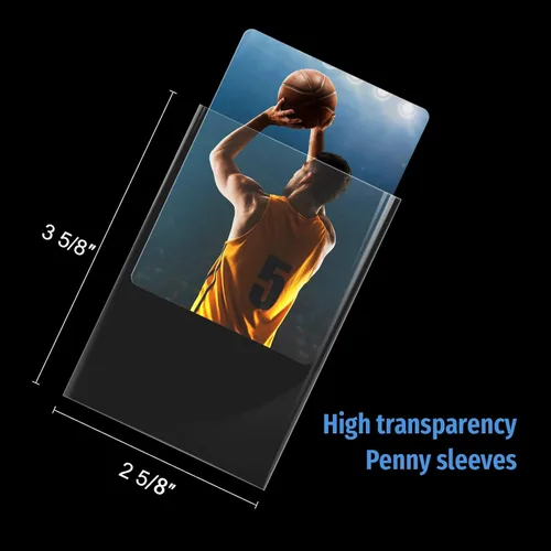 Miniatura 6 de 100 Toploaders para tarjetas, protector de tarjetas Toploader 35PT, fundas de plástico duro de 3 x 4 pulgadas, protector de tarjeta de béisbol