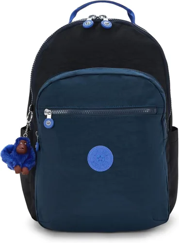 Miniatura 89 de Kipling Mochila para portátil Seoul de 15 pulgadas para mujer, duradera, espaciosa, con correas acolchadas para el hombro, funda protectora