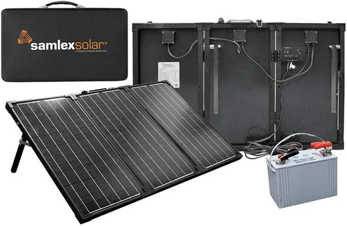 Samlex Solar: kit de carga solar portátil