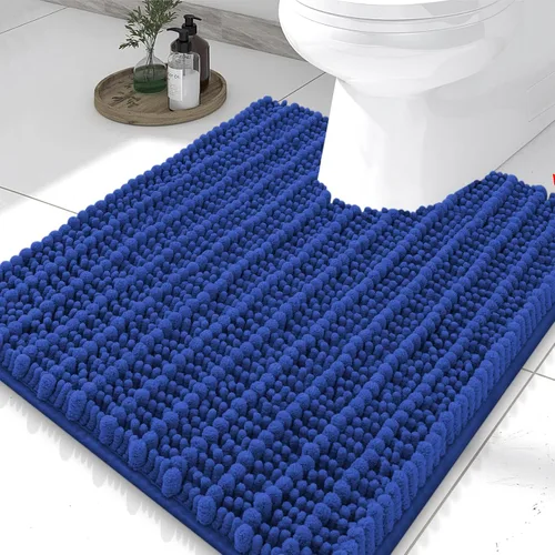 Miniatura 127 de Smiry Alfombras de Baño 24x16 pulgadas, Alfombras de Baño de Chenilla Extra Suaves y Absorbentes, Respaldo de Goma Antideslizante, Lavable a Máquina