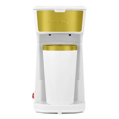 Miniatura 13 de Holstein Housewares Cafetera 2 en 1 de una sola porción, doble preparación, compatible con cápsulas K-Cup y café molido, filtro reutilizable