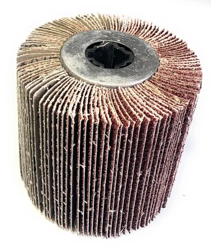 Miniatura 7 de SIGNI Rueda de dibujo de pulido de papel de lija compatible con máquina de bruñido/pulidora/lijadora 4.724x3.937 in (lija de grano 60)
