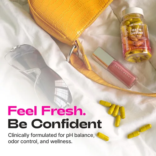 Miniatura 7 de Sweet Spot - Suplemento de salud vaginal de piña y arándano, 60 cápsulas, refresca el sabor, promueve el equilibrio femenino, el equilibrio del pH