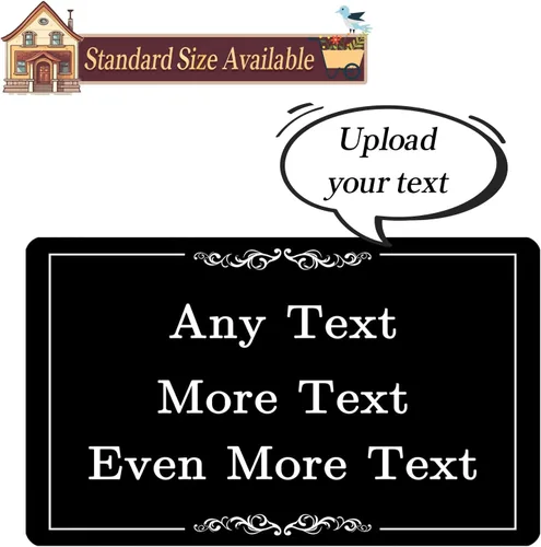 Miniatura 4 de Tapete personalizado de bienvenida para el hogar familiar, tapete personalizado para interiores y exteriores con tu entrada de texto para casa, B