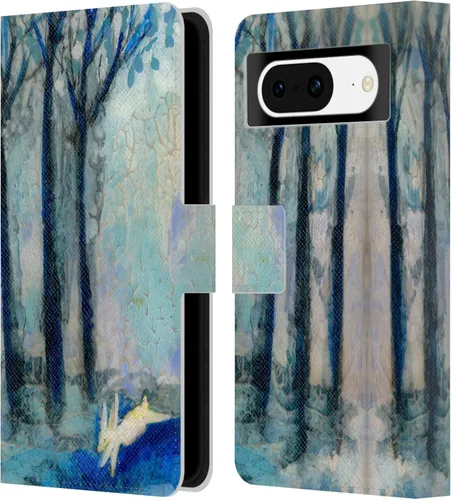 Miniatura 10 de Head Case Designs Officially Licensed Wyanne Half Light Nature 2 Leather Wallet Case Compatible with Google Pixel 8