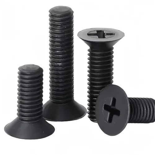 Miniatura 26 de NACX Tornillos de cabeza plana avellanados Phillips M6 x 0.551 in, A2-70, tono plateado, acero inoxidable 304, 60