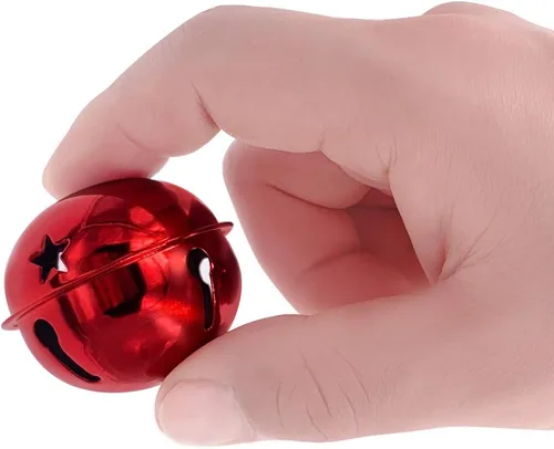 Miniatura 6 de CLLOOTVE Campanas de Manualidades Grandes de Metal de 2 Pulgadas/50MM para Hogar de Vacaciones, Festival de Navidad, Regalos, Decoración de Fiesta