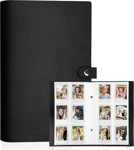Álbum de fotos de 432 bolsillos para fotos Polaroid de 2 x 3 pulgadas, capacidad extra grande para 432 fotos para Fujifilm Instax Mini 12 11 9 40 90