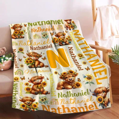 Miniatura 34 de Manta preescolar personalizada de bulldog para bebés, niños y niñas, sábanas de franela personalizadas súper suaves y ligeras, decoración para cuna