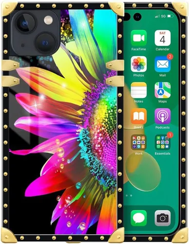 Miniatura 15 de DAIZAG Funda compatible con iPhone 14 Pro Max, funda de Angel Wings Girl para iPhone 14 Pro Max, decoración de metal de TPU suave a prueba de golpes