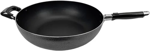 Miniatura 2 de Sartén antiadherente de aluminio de 13.5 pulgadas, sartén para cocinar huevos, mango lateral