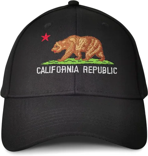 Miniatura 13 de Hepandy Sombreros bordados de California Bear