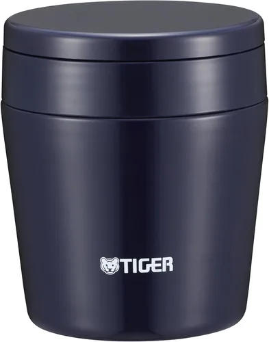 Miniatura 16 de Tiger Thermos - Tarro de sopa aislado al vacío, 12.8 fl oz (12.8 fl oz), térmico, caja Bento, boca ancha, fondo redondo, amarillo azafrán