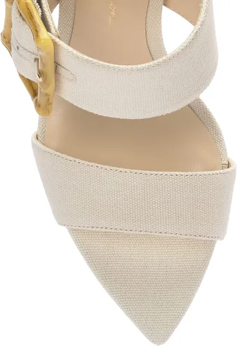 Miniatura 8 de Jessica Simpson Qena - Sandalias de tacón alto con hebilla para mujer