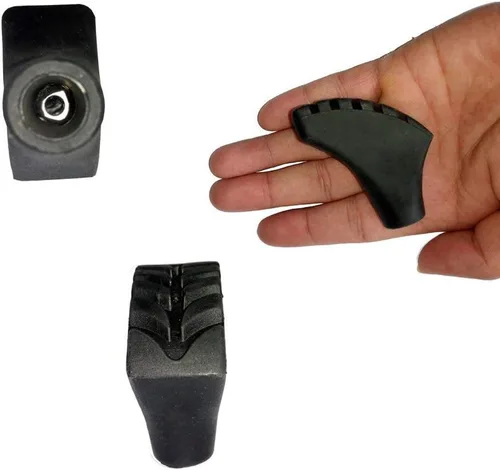 Miniatura 4 de A ALAFEN Juego de puntas de goma de repuesto para bastones de senderismo para bastones de senderismo, protectores
