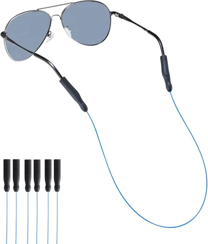Miniatura 15 de Correa para Gafas - Correa para Gafas de Sol, Correas para Gafas Sin Cable de Cola, Cordón para Anteojos, Sujetadores de Gafas Alrededor del Cuello