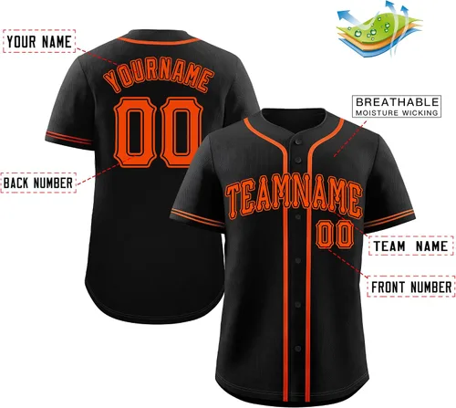 Miniatura 70 de Camisetas deportivas de jersey de béisbol personalizadas, nombre del equipo, número de logotipo, regalo para fanáticos adultos y jóvenes