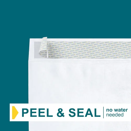 Miniatura 4 de 9x12 Sobres de Tyvek – Sobres Fuertes y Livianos para Envío Profesional, Resistente al Desgarro, Construcción DuPont™ Tyvek® y Cierre de Seguridad