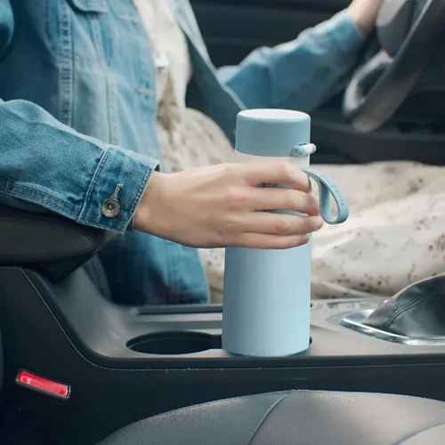 Miniatura 8 de PHILIPS Botella de agua con filtro, filtro de acero inoxidable con filtro de agua GoZero Everyday sin BPA, botella con filtro de agua que mantiene