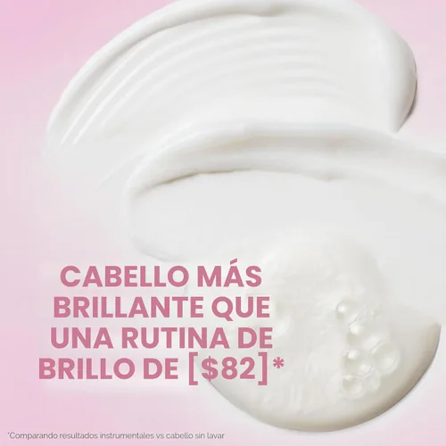 Miniatura 4 de L'Oréal Paris Champú sin sulfato con brillo y ácido glicólico EverPure, cuidado del cabello para brillo duradero y suavidad para cabello opaco