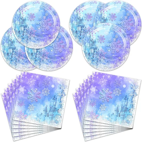 Miniatura 12 de 40 piezas de suministros para fiestas temáticas de dardos que incluyen platos y servilletas para 20 invitados, regalos de fiesta de batalla