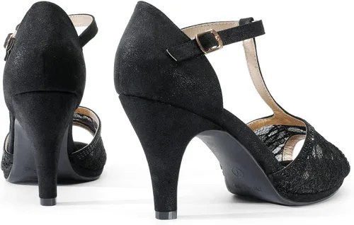 Miniatura 3 de Dream Pairs, Amore - Sandalias modernas para mujer, con tacón de aguja y puntera abierta
