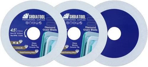 Miniatura 9 de SHDIATOOL Disco de corte de diamante de vidrio de 2 pulgadas, rueda de corte ultradelgada para azulejos de cerámica, porcelana y mármol de 50 mm