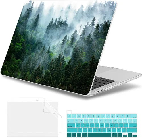 Miniatura 24 de May Chen Funda compatible con MacBook Air de 13 pulgadas 2022 2021, versión 2020-2018 Modelo: M1 A2337 A2179 A1932, carcasa rígida de plástico