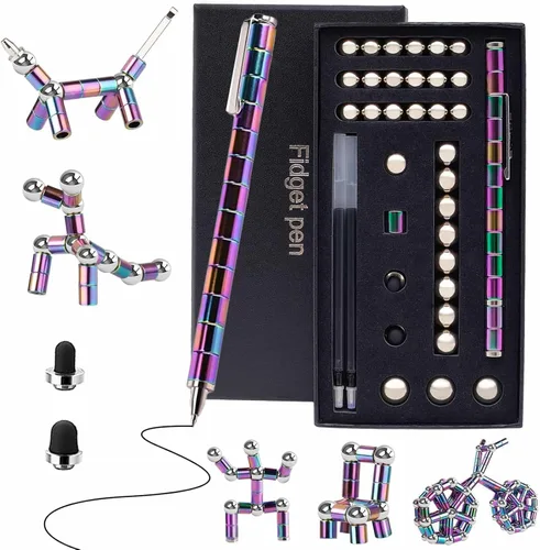 Bolígrafos Fidget Magnéticos para Adultos y Adolescentes - Regalos de Graduación para Ella Cosas Geniales Alivio del Estrés Regalos Divertidos para