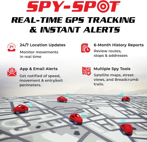 Miniatura 8 de Spy Spot OBD2 - Rastreador GPS para automóviles, camiones y vehículos de flota, dispositivo de seguimiento de vehículos en tiempo real con tarjeta