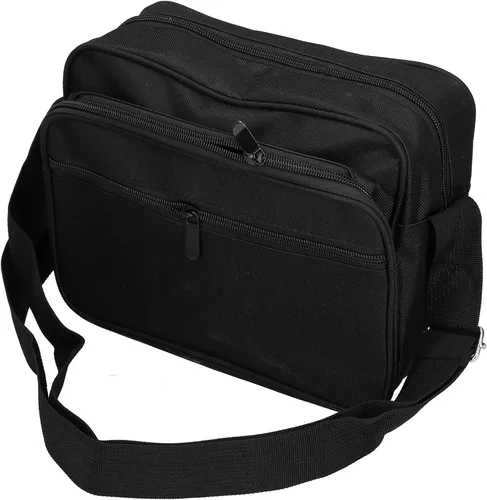 Bolsa de herramientas, bolsa de herramientas de transporte de hombro, kit de herramientas grueso, adecuado para fontaneros, electricistas y