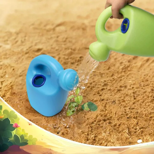 Miniatura 5 de Regadera de arena de playa para niños, lata de agua de plástico Havy Duty para jardín, playa, baño, tiempo de juego, lata de agua, herramientas