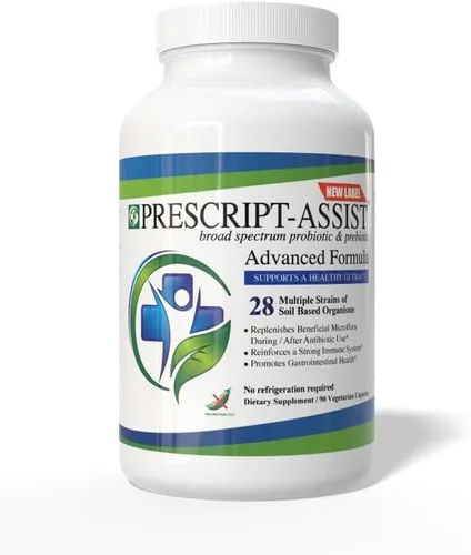 Miniatura 8 de Prescript Assist - Prebióticos y probióticos para la salud digestiva e inmunológica con proteína de guisante avanzada, 28 cepas de microflora