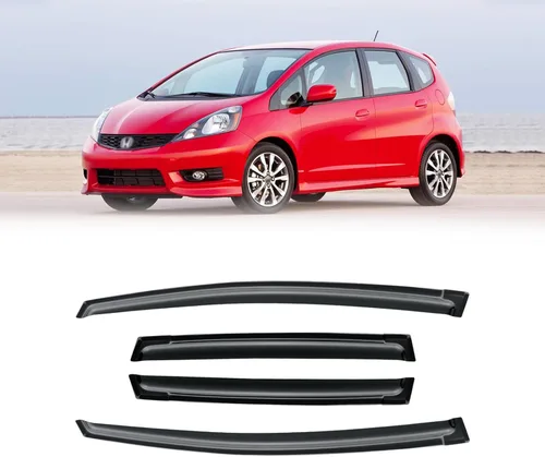 Miniatura 137 de Visera de ventana para Honda Civic 2022-2025, protectores de lluvia de canal exterior, escudos, deflector de ventilación, sombra, viento, humo