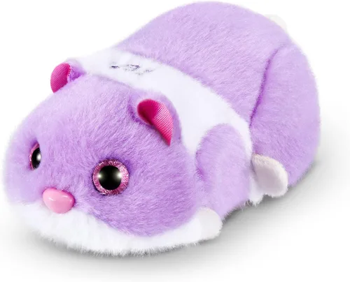 Miniatura 3 de Pets Alive Hamstermania (azul) por ZURU Hamster, mascota electrónica, más de 20 sonidos interactivos, juguete de pelota de hámster para niñas y niños