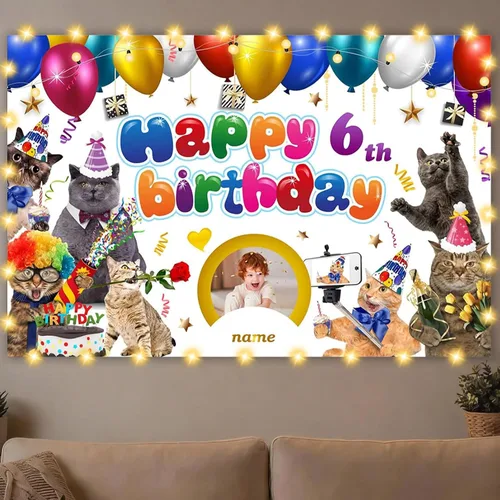Miniatura 17 de Dicodes Decoraciones de cumpleaños de unicornio personalizadas para niñas, pancarta de cumpleaños de unicornio, decoración de cumpleaños de princesa