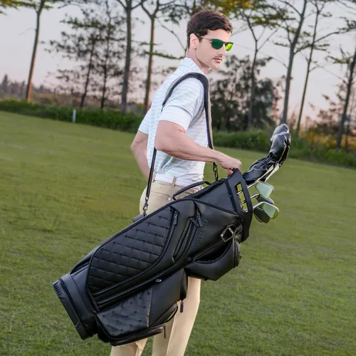 Miniatura 7 de ASK ECHO Bolsa de Carrito de Golf Silenciosa con Divisores de Longitud Completa de 15 Compartimentos SLC-130LE
