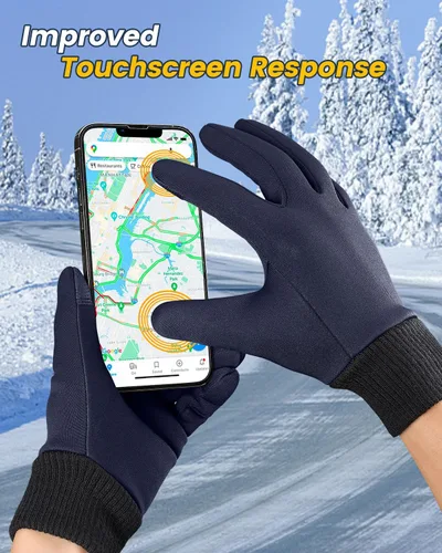 Miniatura 3 de FEWTUR Winter Gloves for Men Women Cold Weather - Touchscreen Gloves for Running