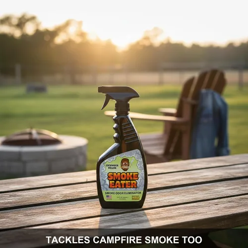 Miniatura 6 de Smoke Eater – Elimina el olor a humo en el nivel molecular – Elimina cigarrillos, cigarrillos o ollas de humo en la ropa, en coches, barcos, casas