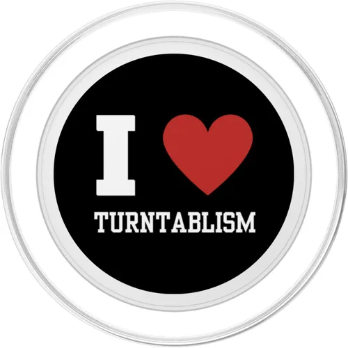 Miniatura 2 de Turntablism Turntable Vinyl Dj Love Heart Cool Vintage Retro PopSockets MagSafe PopGrip for iPhone