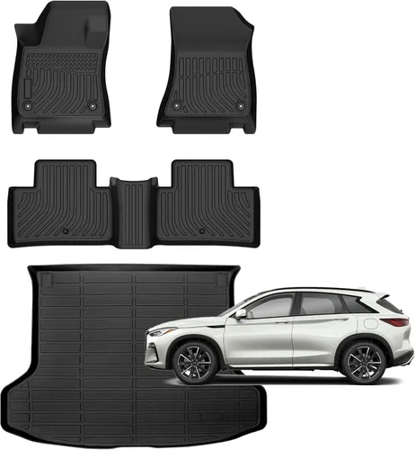 Miniatura 18 de Alfombrillas antideslizantes para automóvil, alfombrillas para todo tipo de clima, accesorios de forro para maletero