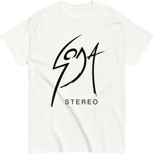 Miniatura 9 de Soda Stereo. Banda de Rock Argentina. Rock Nacional Argentino. Camiseta de 100% algodón peinado. Corte Unisex. CAM2723. Amarilla