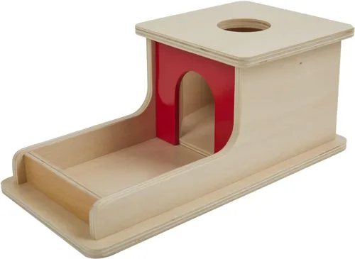Miniatura 6 de Tiger Montessori Caja de permanencia con bandeja de tres bolas para bebés de 6 a 12 meses (madera+plástico+bola de punto)